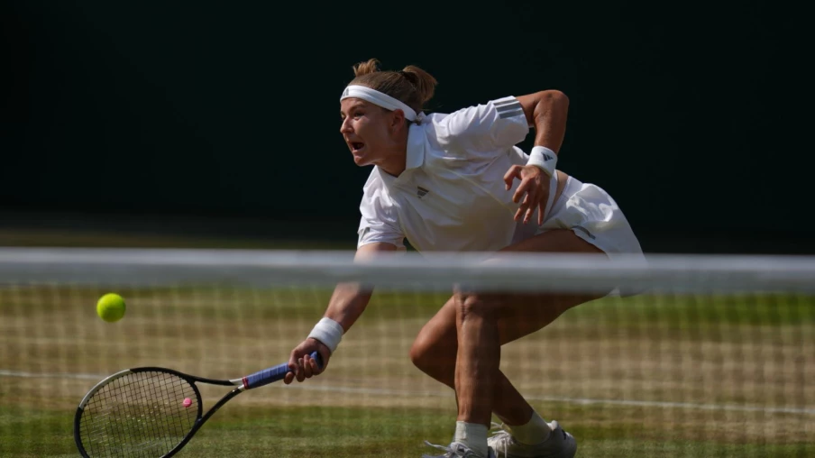 Karolina Muchova en finale de Wimbledon 2026 après une balle de match sauvée