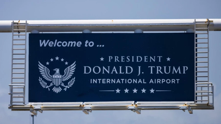 L'aéroport de Palm Beach rebaptisé au nom de Donald Trump