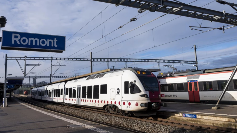 Pas de trains régionaux entre Fribourg et Romont cet été