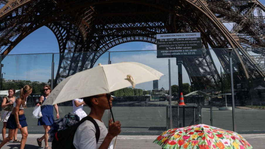 France : plus d'un tiers de la population en vigilance rouge canicule