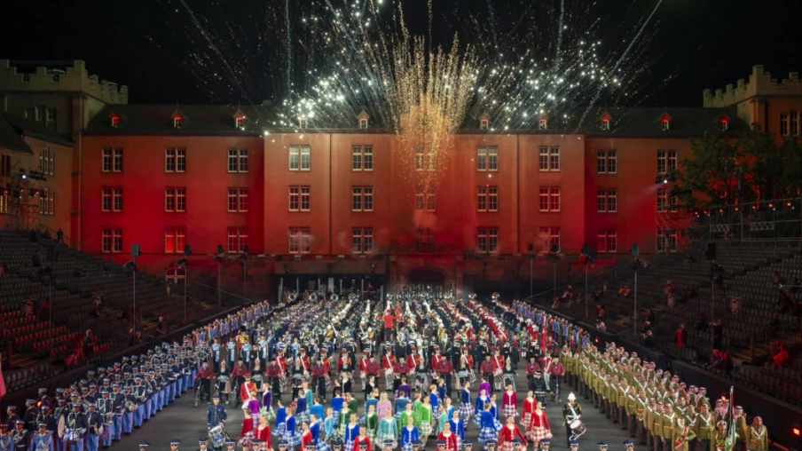 Basel Tattoo 2024 : 20 ans de musique militaire et cornemuse à Bâle