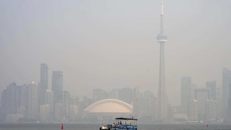 États-Unis touchés par la fumée des incendies au Canada