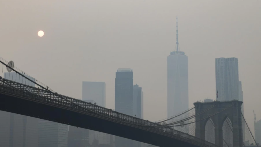 Feux de forêt au Canada : fumée et alerte pollution aux États-Unis