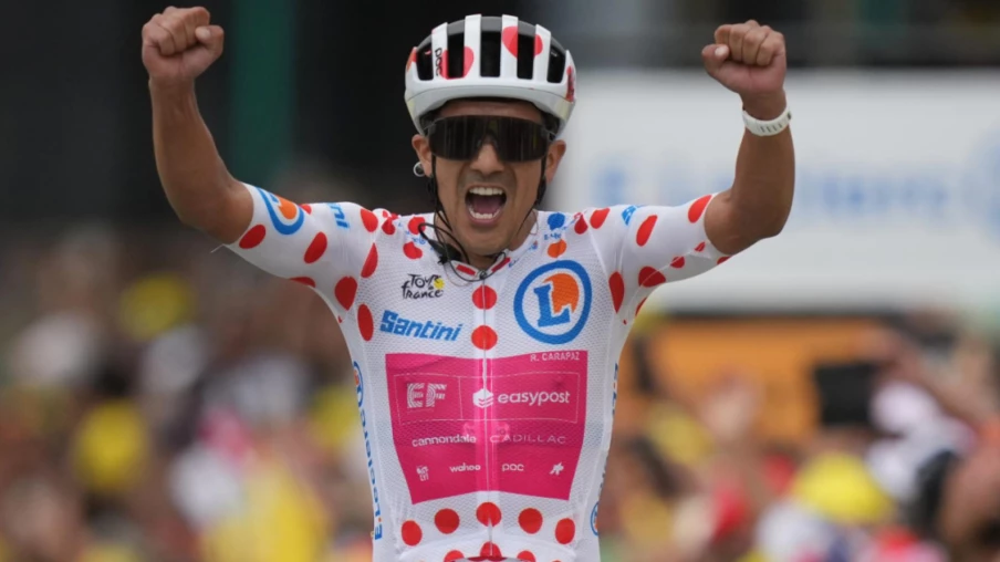 tour de france : carapaz s’impose à l’alpe d’huez, pogacar vers un 5e sacre