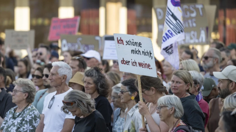 Untersiggenthal : rassemblement de soutien aux victimes de violences sexuelles