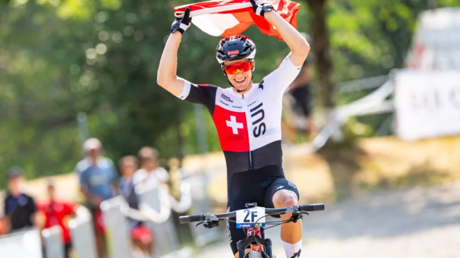 La Suisse remporte l'or en relais aux championnats d'Europe de VTT