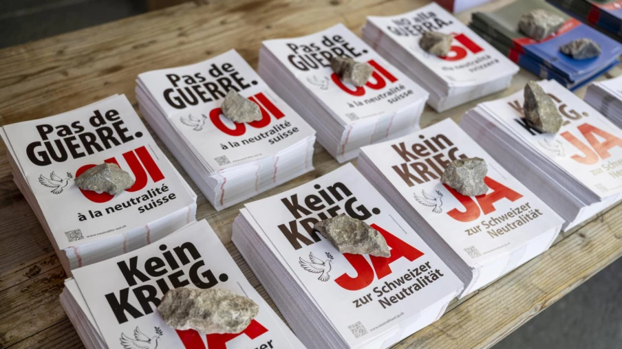 Initiative sur la neutralité : le comité du oui lance sa campagne
