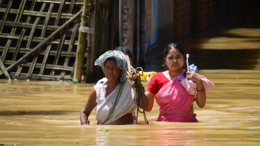 Mousson en inde : plus de 100 morts et des milliers d'évacués