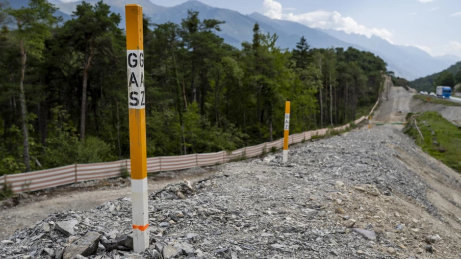 traversée du bois de finges : les travaux préliminaires de l'a9 avancent