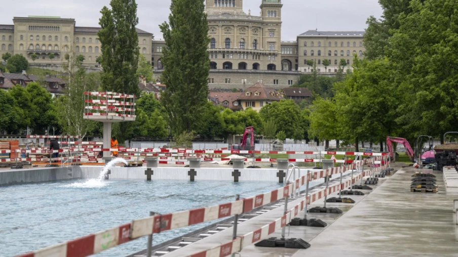 Rénovation de la piscine du Marzili à Berne : deuxième phase lancée