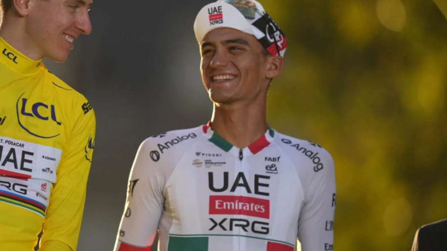 Isaac Del Toro prolonge avec UAE jusqu'en 2031 après son podium au Tour