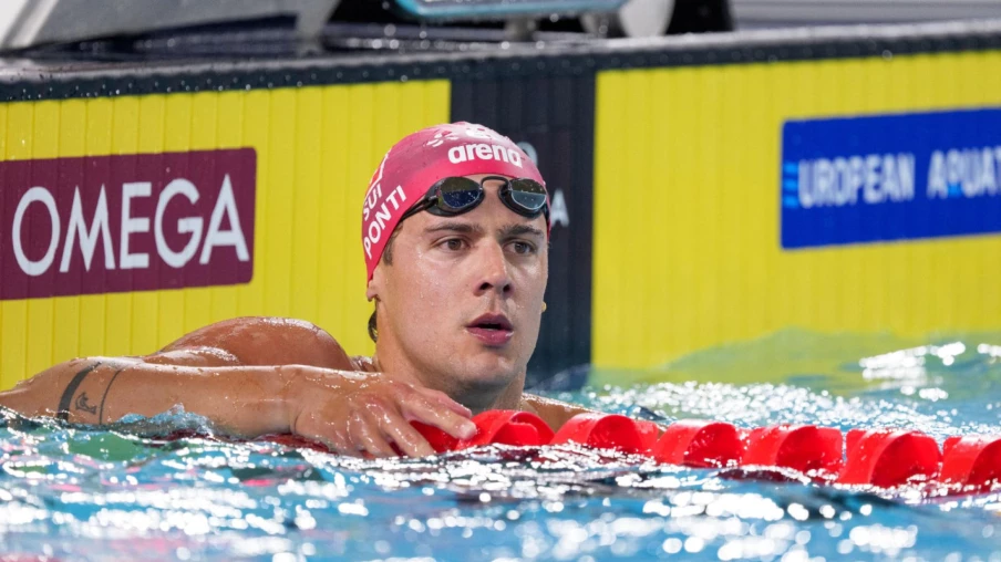 Européens de natation : Ponti en finale du 50 m papillon à Paris