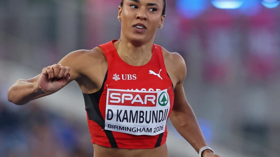 Ditaji Kambundji se qualifie de justesse pour la finale du 100 m haies