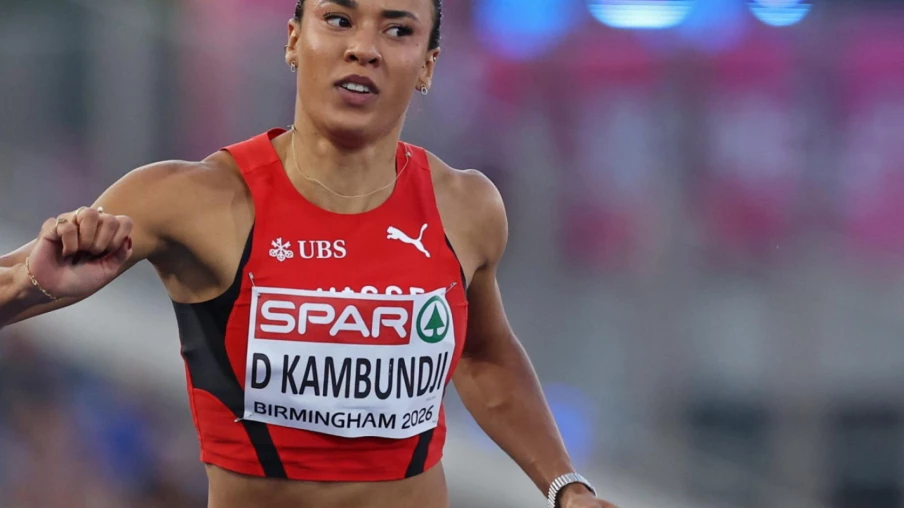 Ditaji Kambundji finit 4e du 100 m haies aux Européens de Birmingham