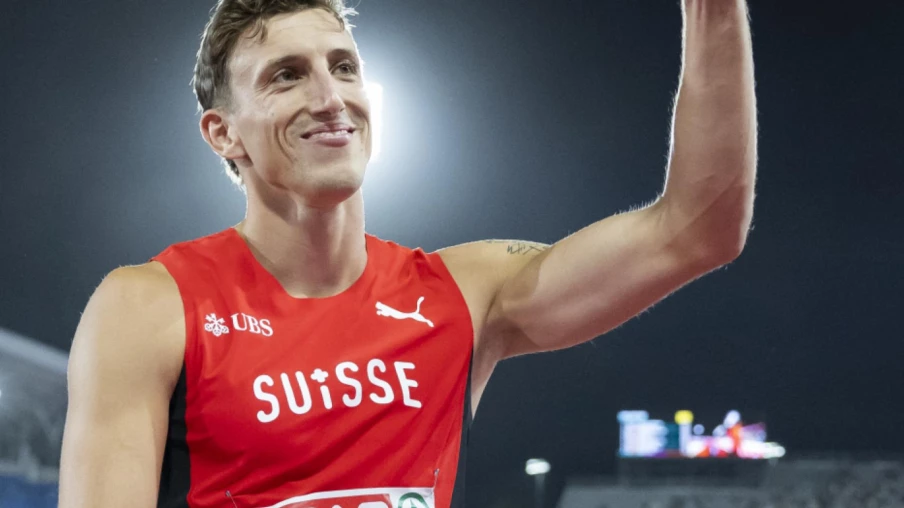 Simon Ehammer décroche l'argent à la longueur aux Europe d'athlétisme
