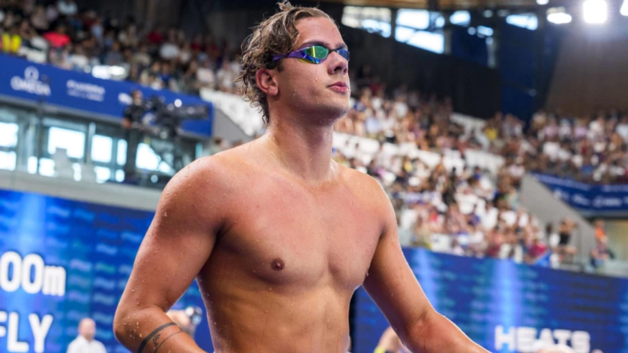 Ponti qualifié pour la finale du 100 m papillon à Paris