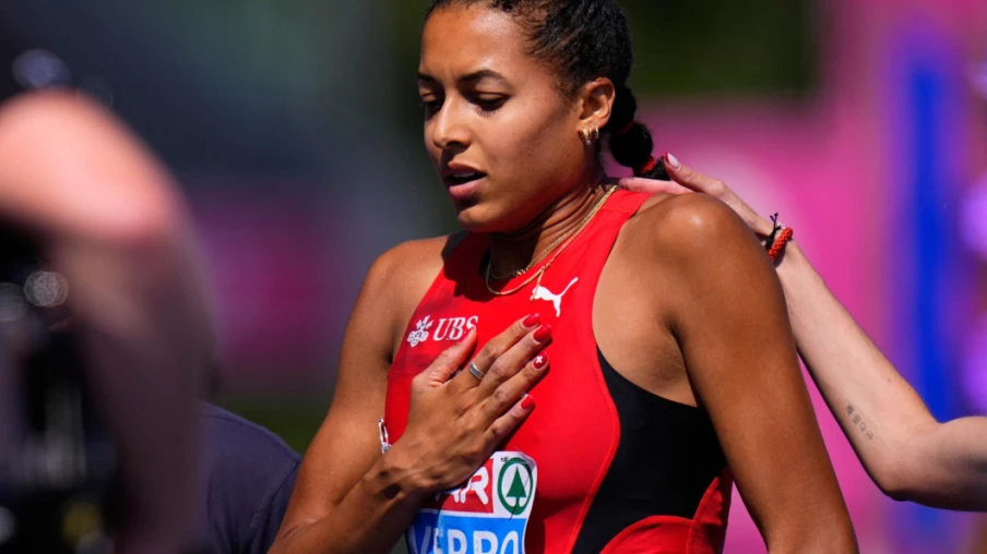 Audrey Werro face à Hodgkinson en finale du 800 m aux Européens