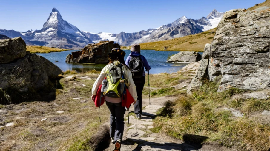 Les Suisses préfèrent le sport en plein air, surtout la randonnée