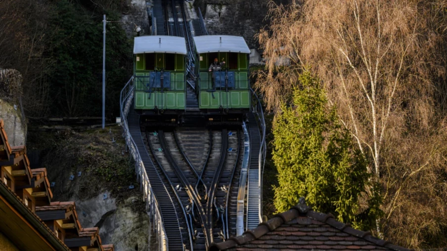 Fribourg : le funiculaire historique ferme pour une révision complète