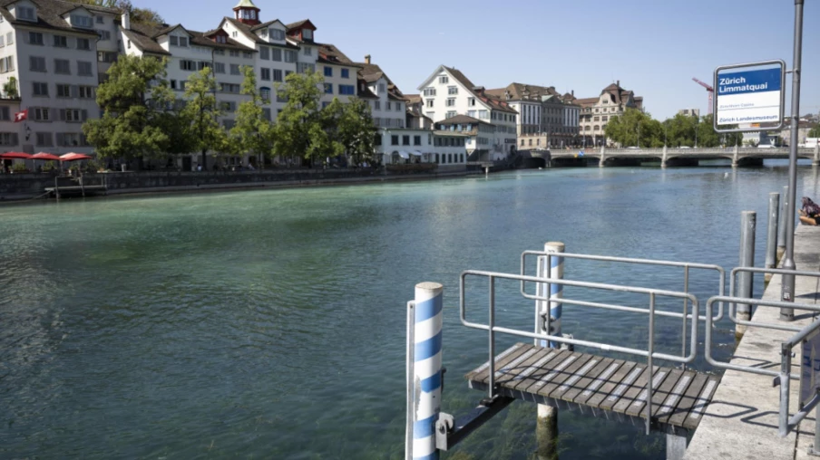 Le lac de Zurich à son plus bas niveau depuis 1952, trafic perturbé