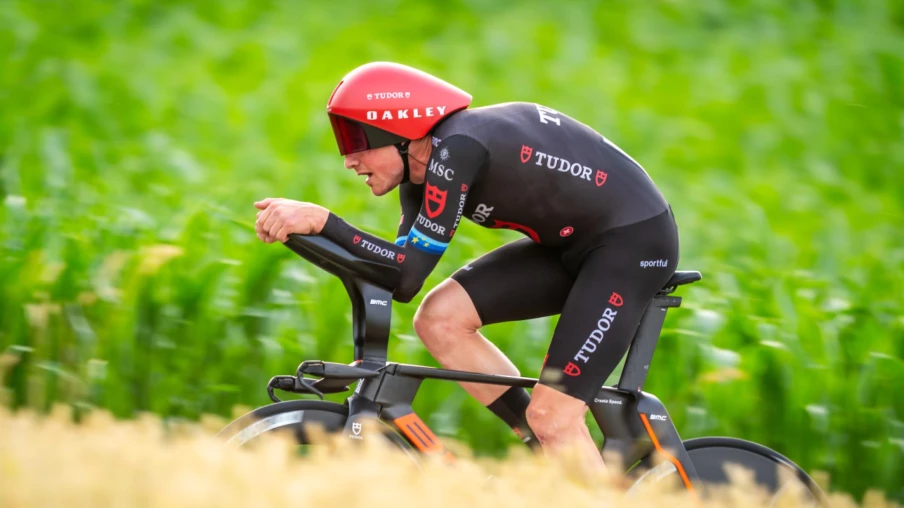 Stefan Küng de retour après sa fracture du fémur à la Vuelta