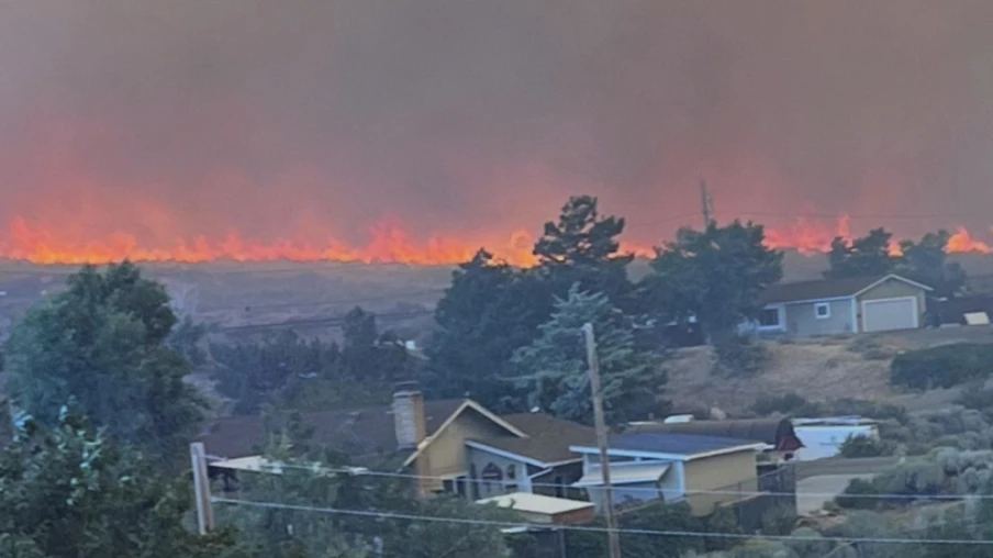 Feu de forêt dans le Nevada : 45'000 personnes prêtes à évacuer Reno