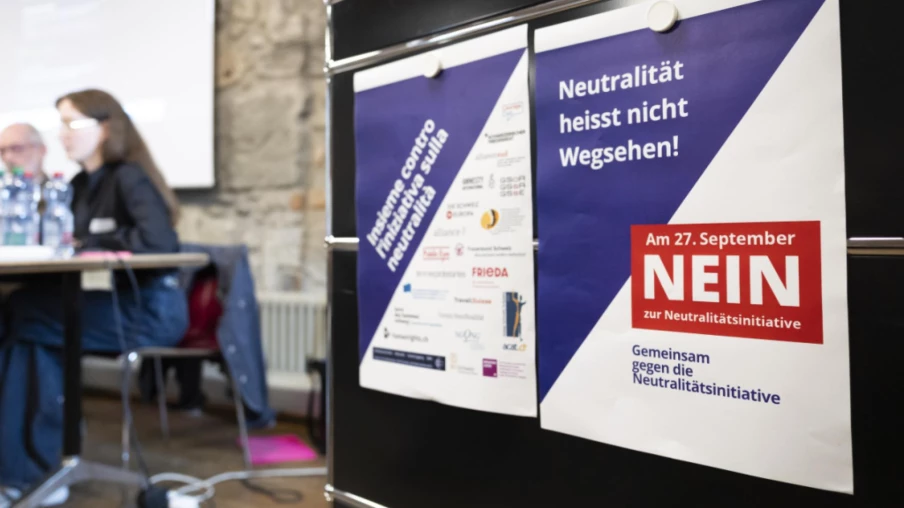 Neutralité suisse : alliance de 22 ONG contre l’initiative