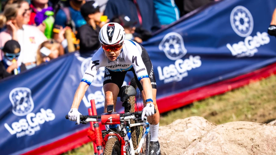 Sina Frei vise l'or mondial en VTT à Val di Sole