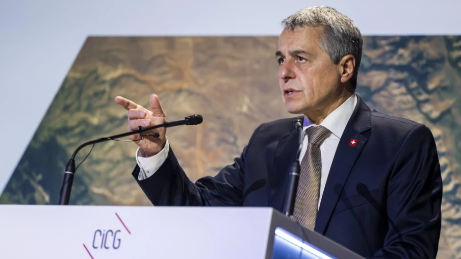 Cassis discute de l'aide humanitaire avec Israël après des réunions clés