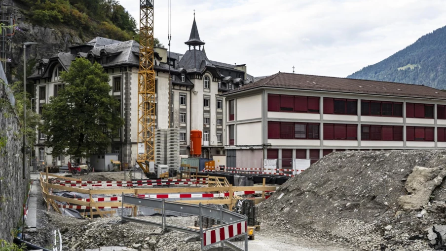 Lycée-collège de St-Maurice : début des travaux d’agrandissement et de rénovation