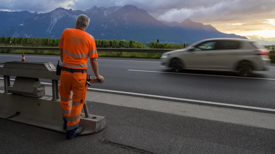 Fermetures nocturnes sur la route Anet-Morat jusqu’au 8 septembre