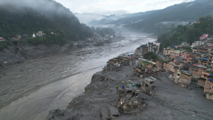 Népal : alerte à une nouvelle montée des eaux après des crues dévastatrices
