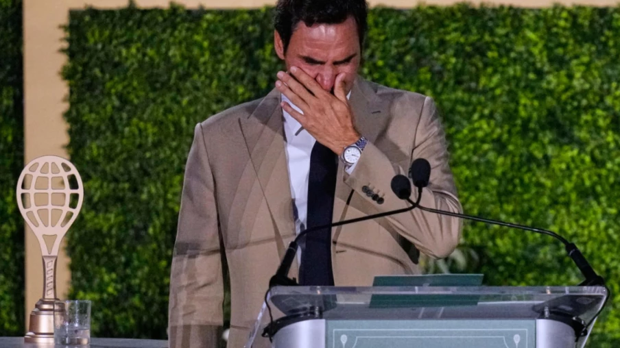Roger Federer intronisé au Hall of Fame du tennis à Newport