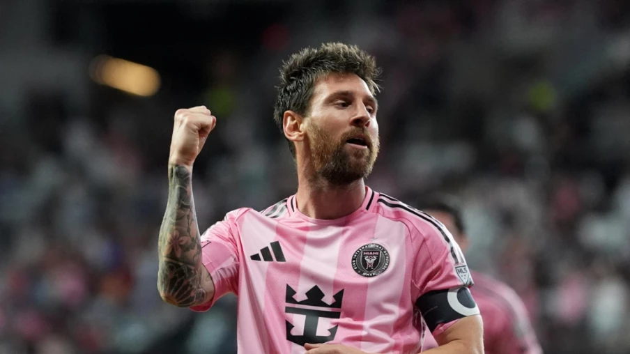 Messi inscrit un quadruplé et relance l'Inter Miami en MLS