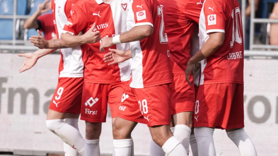 Première victoire du FC Vaduz, large succès contre Grasshoppers