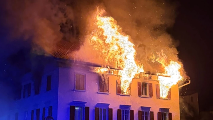 Détention provisoire après l'incendie meurtrier de Thusis (GR)