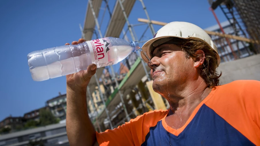 Canicule : Unia dénonce le non-respect des pauses sur les chantiers