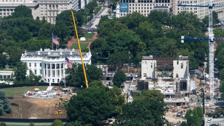 Travaux de la salle de bal à la Maison-Blanche autorisés par la Cour suprême
