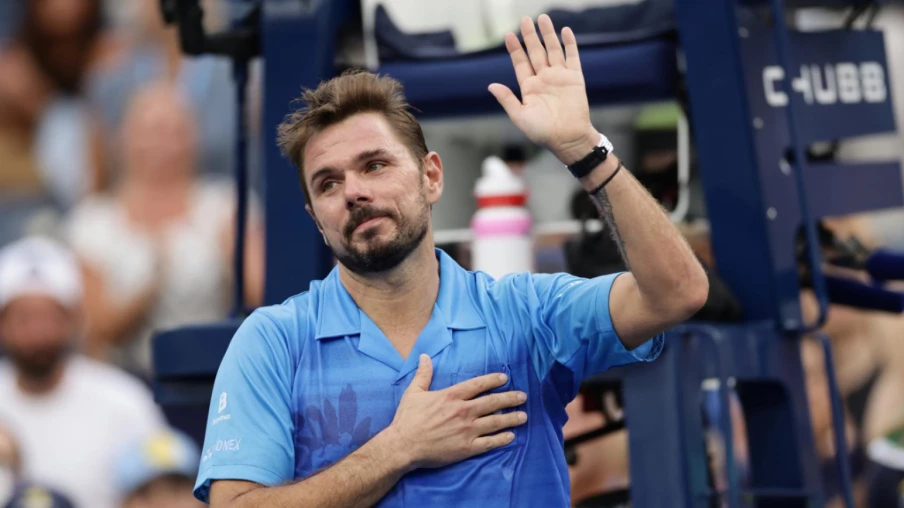 Wawrinka battu d’entrée à l’US Open pour son dernier Grand Chelem