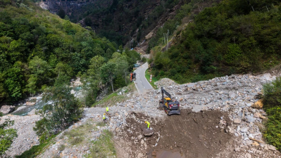Le nord du Val Calanca à nouveau accessible dès mercredi soir