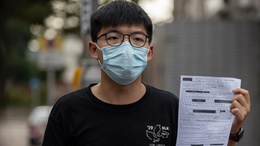 Hong Kong : Joshua Wong plaide coupable de collusion avec l'étranger