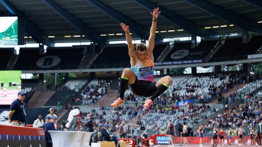 Simon Ehammer termine 3e de la finale de la Diamond League en longueur