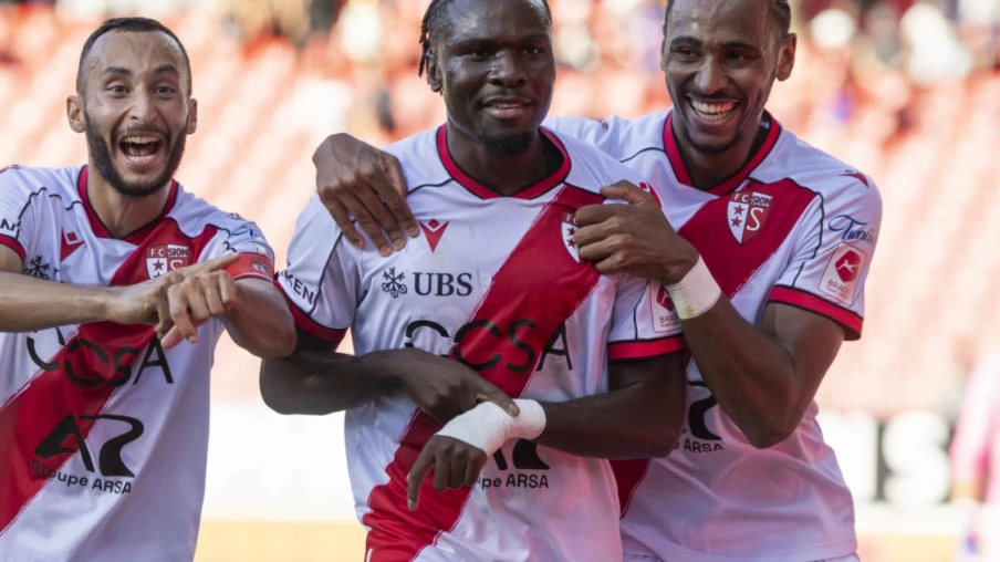 Super League : Sion bat Thoune et Lugano poursuit son sans-faute