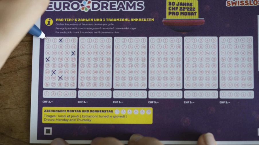 Eurodreams : aucune combinaison gagnante au tirage de lundi