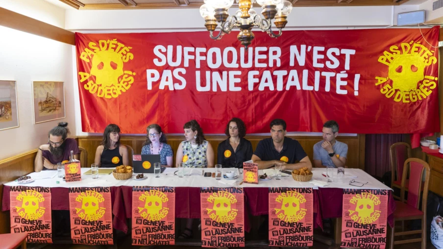 Manifestations à Genève et Lausanne contre l’inaction climatique