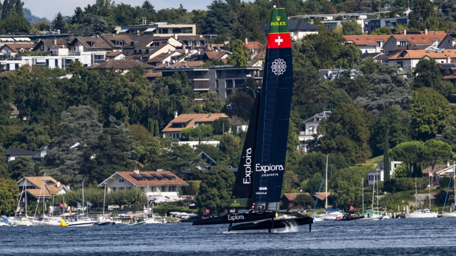 SailGP à Genève : l’équipage suisse de Schneiter dans le coup