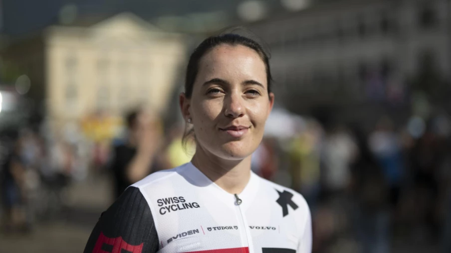 Mara Winter au pied du podium aux Mondiaux M23 à Montréal