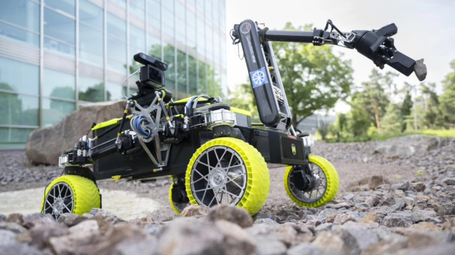 La FHNW ouvre un terrain martien pour tester le rover "Hufi"