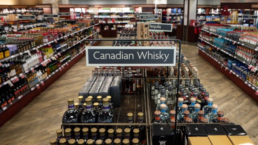 États-Unis : interdiction des produits canadiens, surtout les alcools