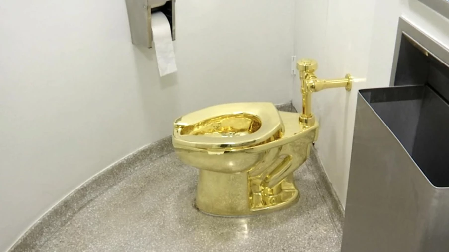 Peines de Prison pour le Vol du WC en Or "America" au Royaume-Uni